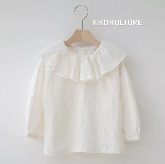 Rose Ruffle Blouse
