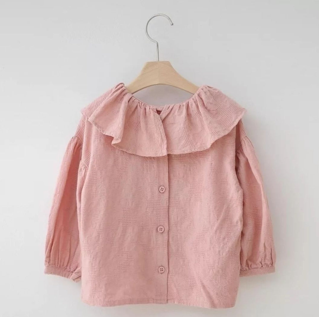 Rose Ruffle Blouse