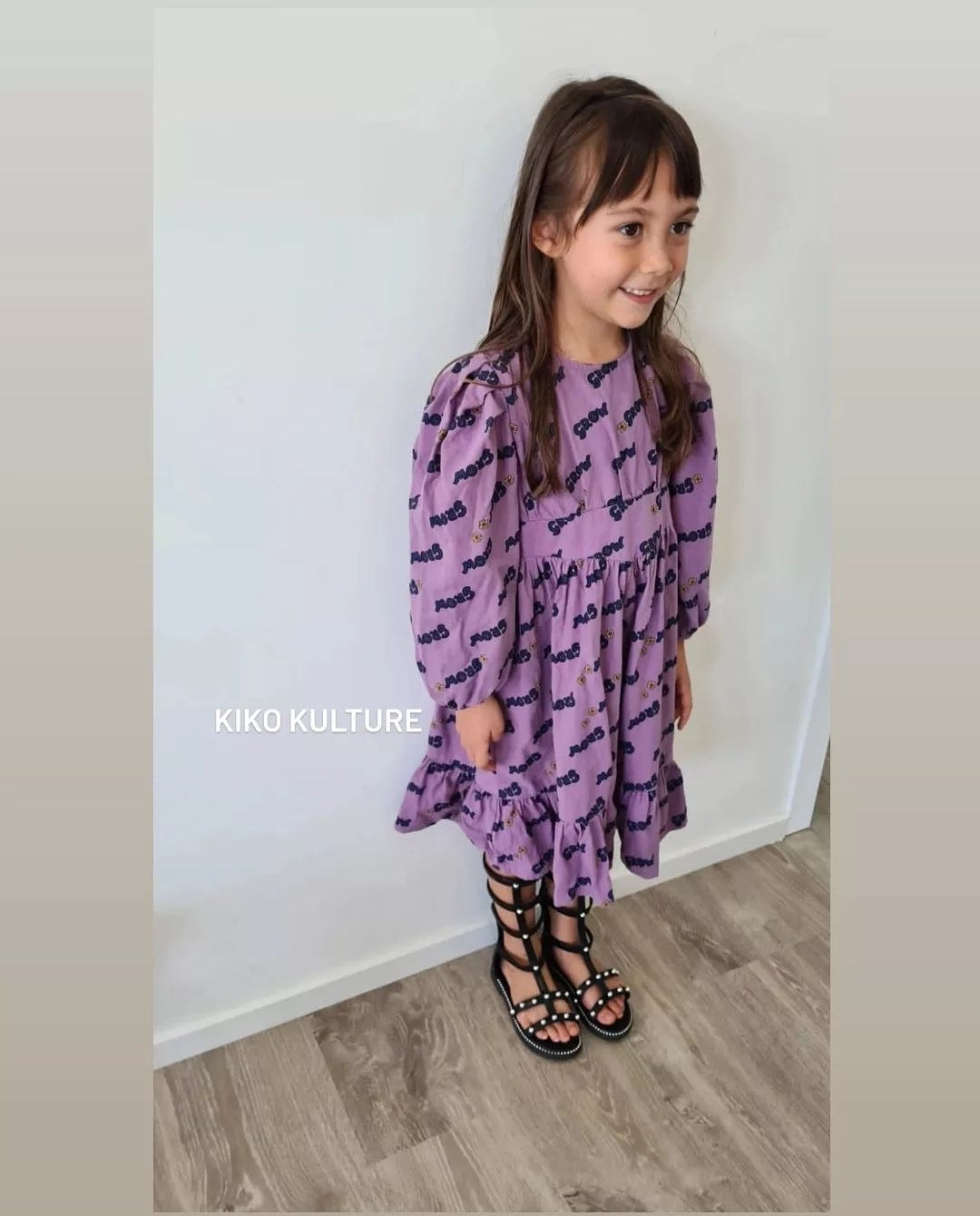 Purple dress
